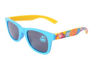 Soy Luna Kinder Mädchen Girl Sonnenbrille Kindersonnenbrille Sonnenschutz UV400 Brille Motivbrille Soy Luna Blau Gelb