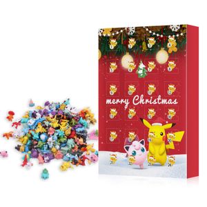 2023 Weihnachten Pokemon Figur 24 Tage Countdown Adventskalender Überraschungsg DE