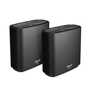 ASUS ZenWiFi AC (CT8) Router WLAN Gigabit Ethernet Trójzakresowy (2,4 GHz / 5 GHz / 5 GHz) 4G Czarny