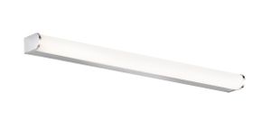 Fischer & Honsel LED Wandleuchte Baabe in Chrom und Weiß 9W 960lm IP44 600mm