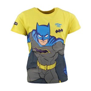 DC Comics Batman Kinder kurzarm T-Shirt – Gelb / 128