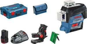 Bosch Linienlaser GLL 3-80 CG, mit 1 x 2.0 Ah Li-Ion Akku, Halterung BM 1, L-BOXX