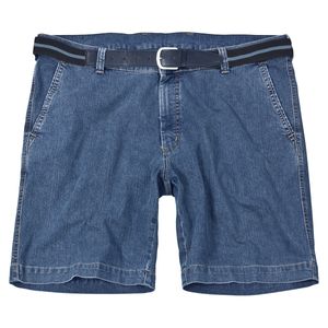 Pionier Jeans Stretch-Short blau Übergröße Herren, Größe:24k