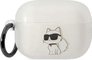 Karl Lagerfeld Ikonik Choupette Hülle für Airpods Pro 2 - Transparent