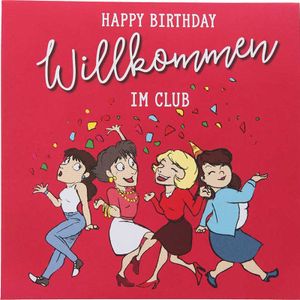 Depesche Musikkarten Pop Up Sortierung : Happy Birthday Willkommen im Club Musikkarten Pop Up  Sortierung: Happy Birthday Willkommen im Club