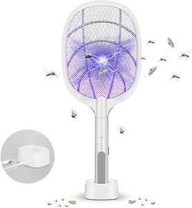Elektrische Fliegenklatsche Insektenvernichter Mückenfalle Insektenschutz Handheld elektrische Moskito Fliegenklatsche Zapper Killer Bug Pest Insekten