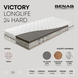 Benab Victory Longlife 24 Hard Matrac 120 x 200 cm