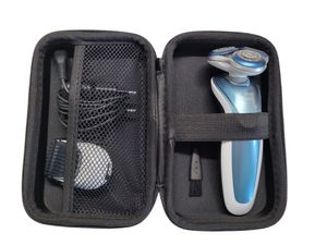 Schutztasche Hardcase für Rasierer Rasiergeräte 180x100x60 mm Schwarz (L)