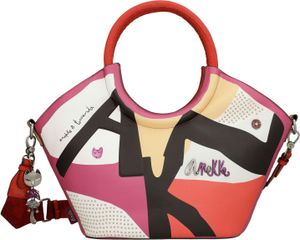 Anekke Schultertasche Hollywood Fashion Round Handle Bag Multicolor mehrfarbig Anekke Schultertasche Hollywood Fashion Round Handle Bag Multicolor mehrfarbig