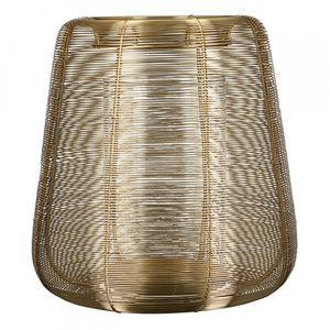 GILDE Windlicht Lucerno - gold - H. 35cm x D. 30cm