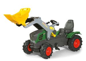 rolly toys Farmtrac Fendt 211 Vario Trettraktor mit Trac Lader, Maße: 142x53x81 cm; 61 108 9