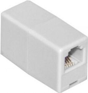 Telefonadapter RJ11 Kupplung / Buchse - Buchse F JACK