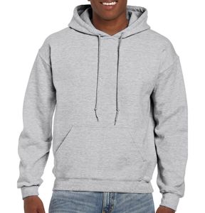 Gildan Kapuzen-Sweatshirt Hoodie Kapuzenpullover, Größe:L, Farbe:Ash Grey