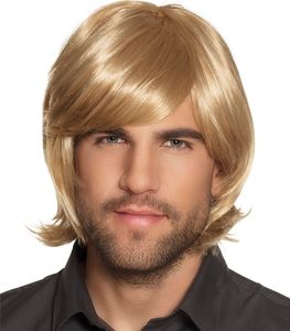 Disco Star Justin Perücke blond