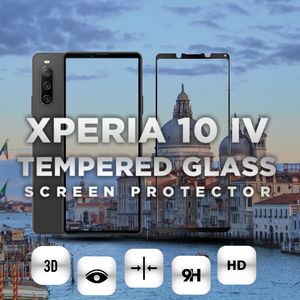 Sony Xperia 10 IV - tvrzené sklo 9H - 3D ochrana displeje v super kvalitě