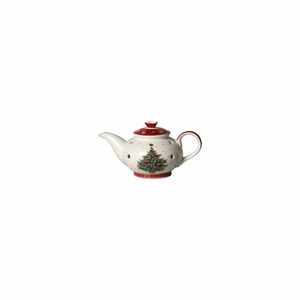 Villeroy & Boch Toy's Delight Decoration Teelichthalter Kaffeekanne weiß,rot 1486593981