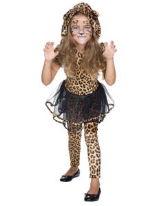 Leopardin Kostüm Fahed für Kinder