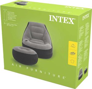 Fotel dmuchany + podnóżek 130 x 99 x 76 cm INTEX 68564