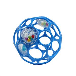 Oball Rattle 10 cm - Blau NEU - Ball Greifling Rassel Baby Kleinkind Spielzeug