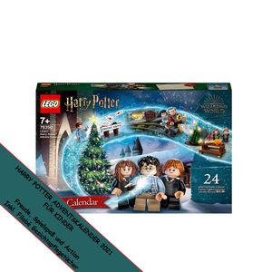 LEGO 76390 Harry Potter Adventskalender 2022 - Spielzeugset mit 6 Minifiguren und Spielbrett - für Kinder ab 7 Jahren, Spielzeugkalender Advent Kalender, Weihnachtskalender Weihnachtsgeschenk Legokalender Harrypotter Kalender