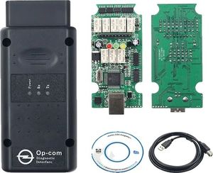 Diagnostické zařízení Opcom, čip PIC18F458, aktualizace firmwaru, OPCOM V1.99