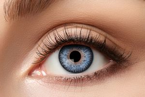 Natürlich blaue Kontaktlinse mit Minus Sehstärken -1,50