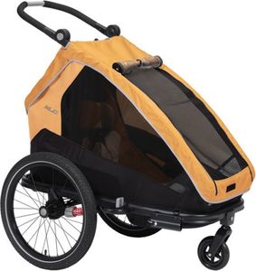 Dětský přívěs XLC Mono S marigold/anthracite
