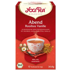Yogi Tea ® Abend Rooibos Vanille Tee 30,6 g 17 Teebeutel