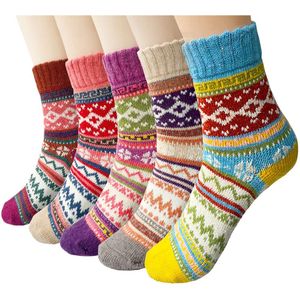 Damen Winter Wollesocken, Warme Socken