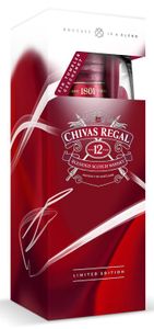 Chivas Regal 12 Jahre Blended Scotch Whisky + 1 Tumbler Geschenkpackung | 40 % vol | 0,7 l