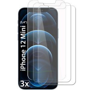 3x iPhone 12 Mini Panzerglas Panzerfolie Schutzglasfolie Displayschutzglas Echt Glas Schutz Folie Display Glasfolie 9H