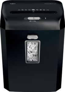 Rexel ProMax RES1123 Aktenvernichter mit Streifenschnitt P-2, 6 mm, bis 12 Blatt, schwarz