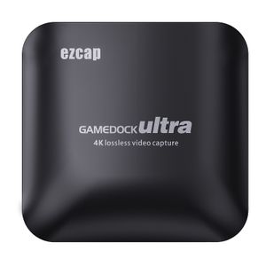 Ezcap326C 4K HDMI-Video-Capture-Karte, Game-Capture-Live-Übertragungsbox, maximale Unterstützung 2160p-Loop-Out, Spielaufzeichnung Echtzeit-Live-Übertragung, Schwarz
