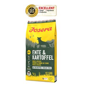 Josera Ente & Kartoffel - Feinschmecker aufgepasst – der Klassiker ohne Getreide 12,5kg