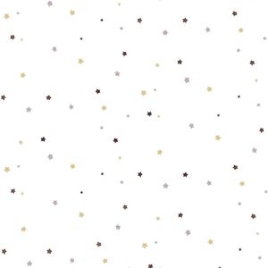 Noordwand Tapete Mondo baby Little Stars Beige und Weiß