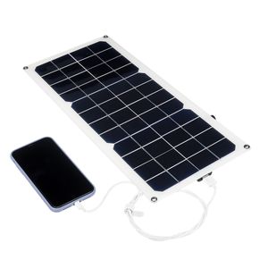 AUDEW Solarpanel 40 Watt mit Zigarettenanzünder Stromkabel USB Solarmodul für 12V KFZ, Geeignet für Camping Wohnmobile, Boot