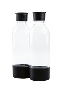 SILVERCREST® KITCHEN TOOLS Ersatzflaschen für Twin Sprudler, von SodaWorld (Tritan-Flasche 2er Set) - B-Ware gut