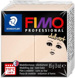 FIMO PROFESSIONAL Modelliermasse doll art beige 85 g