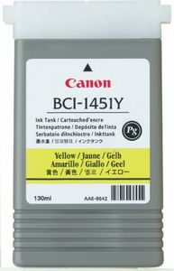 Canon BCI-1451Y - Inktcartridge / Geel (130 ml)