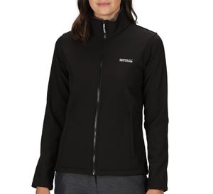 Regatta Softshelljacke Damen Connie V, Farbe:Schwarz, Größe:42