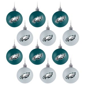 Philadelphia Eagles 12er Set XMAS NFL Weihnachtskugeln