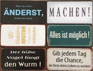 6 Kühlschrankmagnete Set Motivation Sprüche Magnet im Shabby Style