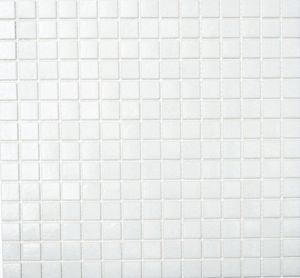 Mosani MOS50-0101_f, Mosaik, Glas, Weiß, Indoor, Rechteck, 327 mm