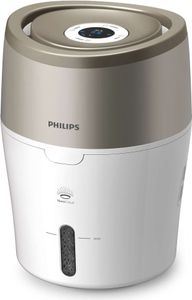 Philips Luftbefeuchter 2000 Series, NanoCloud für bis zu 99% weniger Bakterien, bis 25 m², Weiß (HU4803/01)
