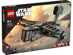 LEGO 75323 Star Wars Die Justifier, baubares Spielzeug Sternenschiff mit Cad Bane Minifigur und Droide Todo 360