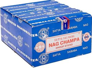 Räucherstäbchen Satya Nag Champa Dhoop 12x10 Stäbchen -- 41 g