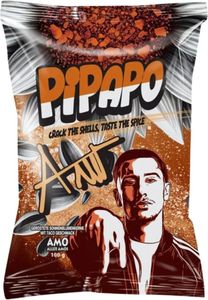 Pipapo AMO pražená slunečnicová semínka Chilli Taco Gold Edition 100g