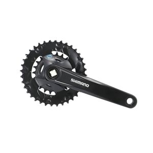 KRG Shimano Altus 22/36 Zähne 170mm FC-M315 schwarz,ohne KSS,7-8-f.4-kant