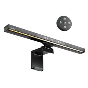 Computer Monitor Lampe mit Fernbedienung Monitor Light Bar Stufenloses Dimmen, einstellbare Farbtemperatur USB Bildschirmlampe