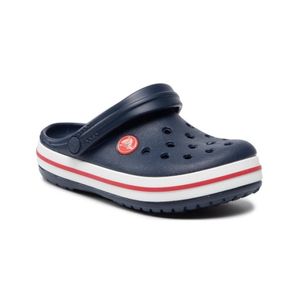 Crocs Kids' Crocband Clog Navy/Red 32-33